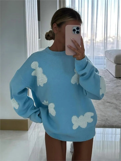 Cleo | Women Embroidered Sweatshirt