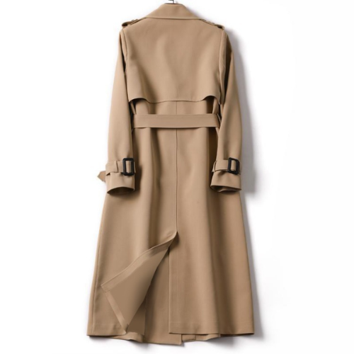 Astra | Stylish Women Trench Coat with Belted Waist and Double-Breasted Design