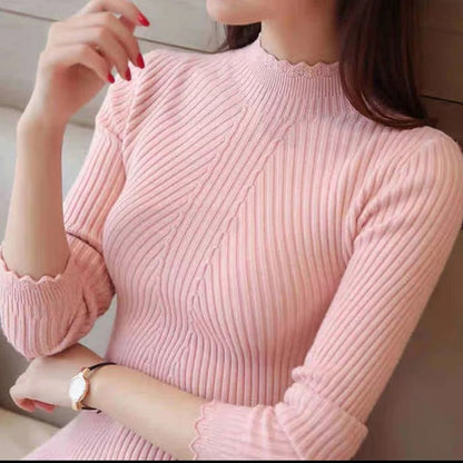 Noelle | Women Ribbed Detail Sweater