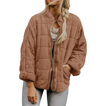Talia | Zip-Up Collared Jacket