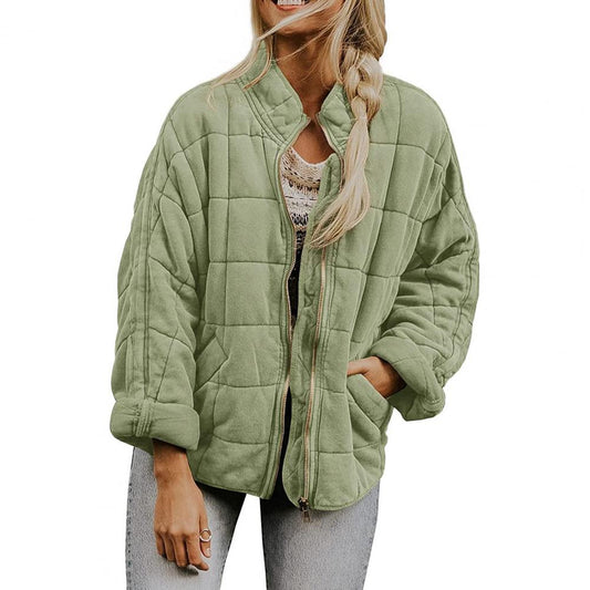 Talia | Zip-Up Collared Jacket
