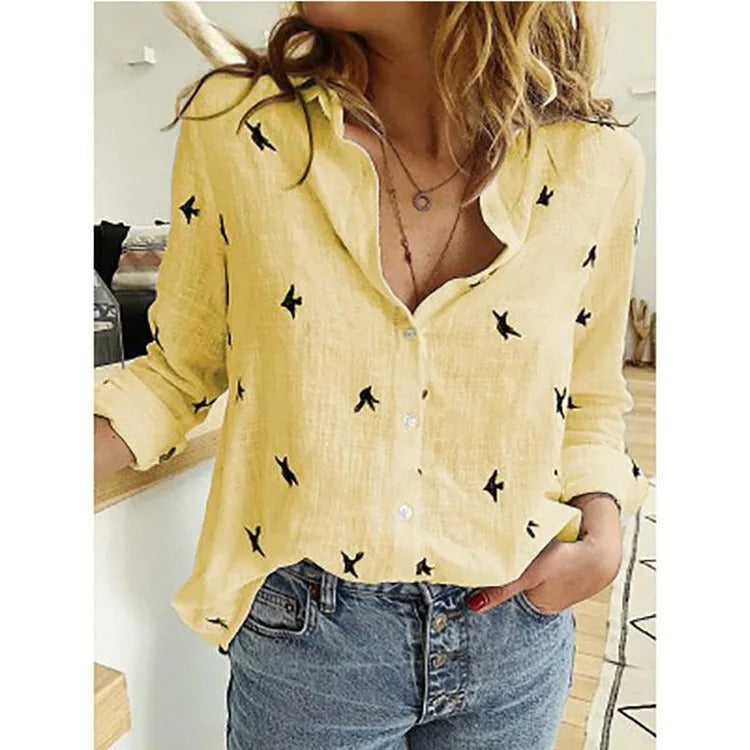 Julia | Button-Up Blouse - Motheero