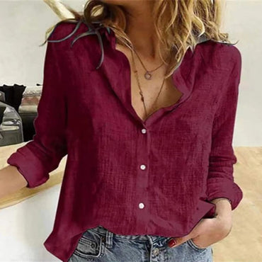 Julia | Button-Up Blouse - Motheero