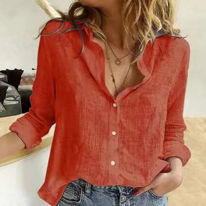 Julia | Button-Up Blouse - Motheero